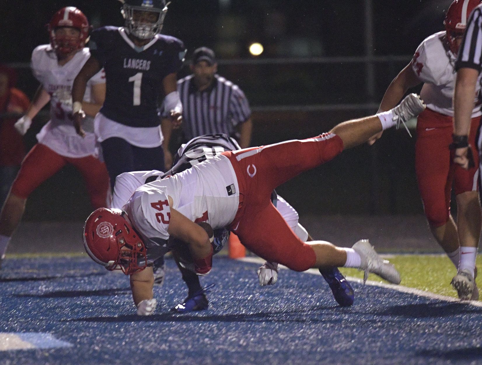 Chaminade at Bellevile East football